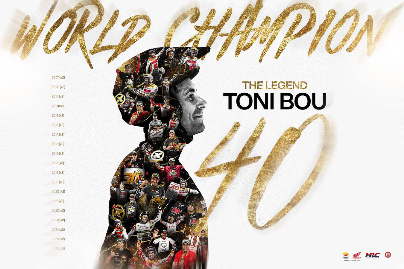Beyond the Bike: Two Championships per year. Every year. For two decades straight. Toni Bou is the undisputed king of trials riding